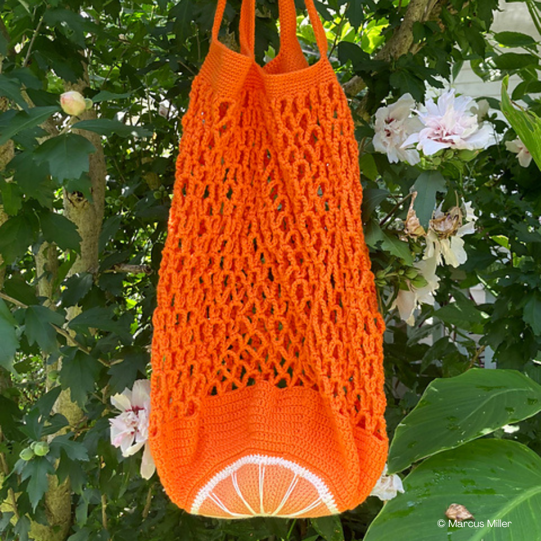 Crochet a Citrus Market Bag