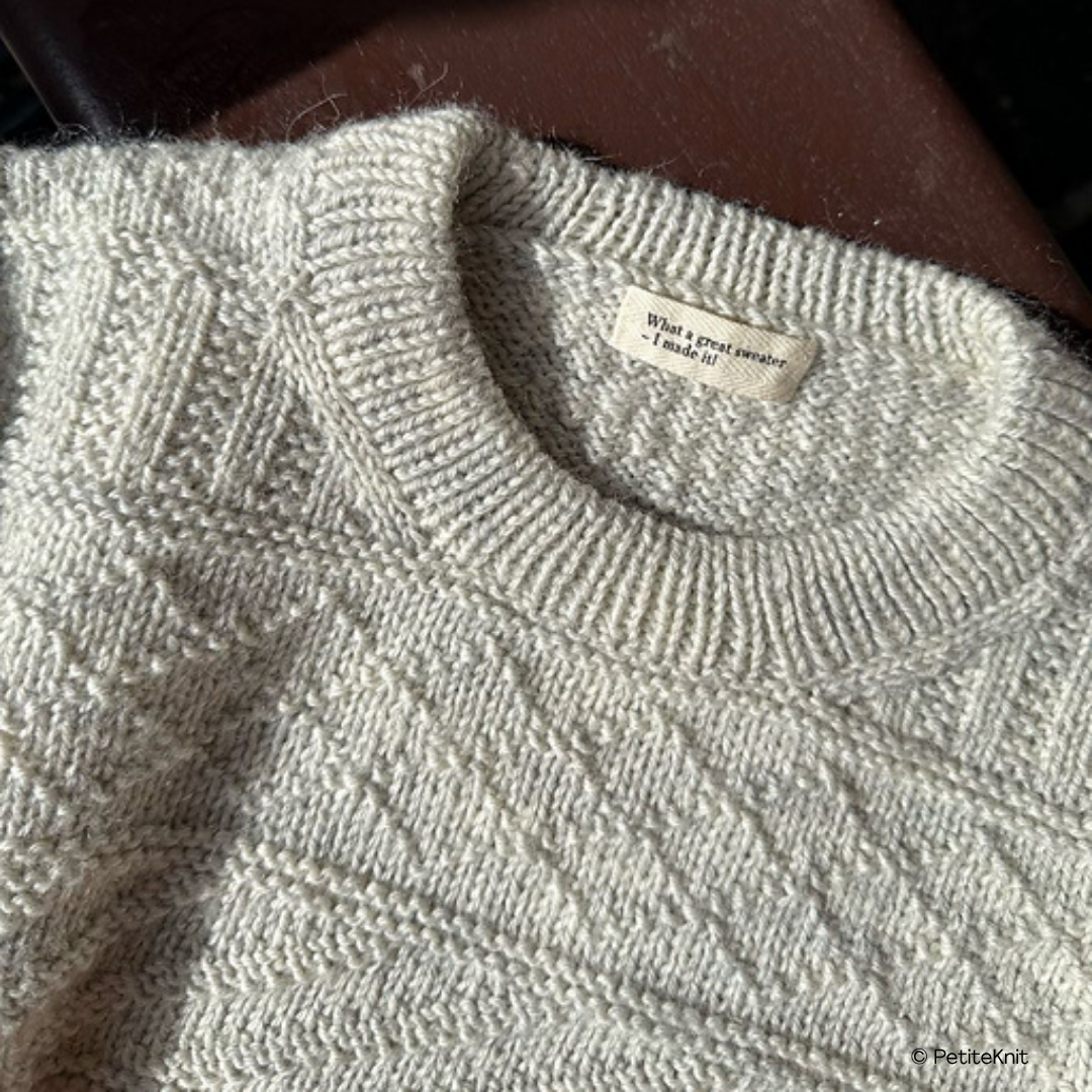 Knit an Classic Textured Sweater