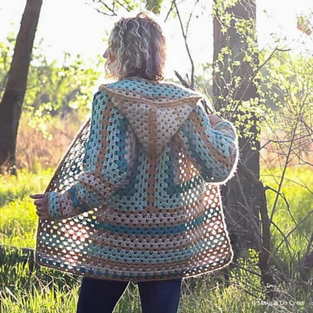 Crochet a Hexagon Cardigan