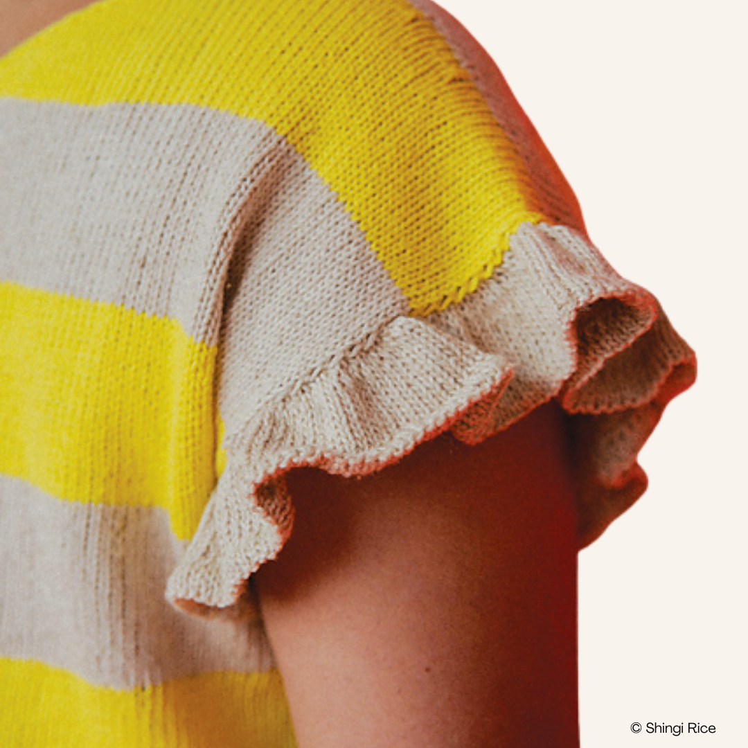 Knit a Colorful Intarsia Tee