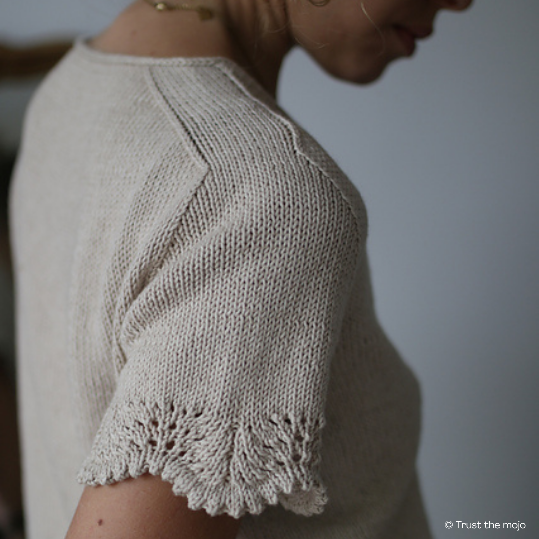 Knit a Lacey Summer Tee