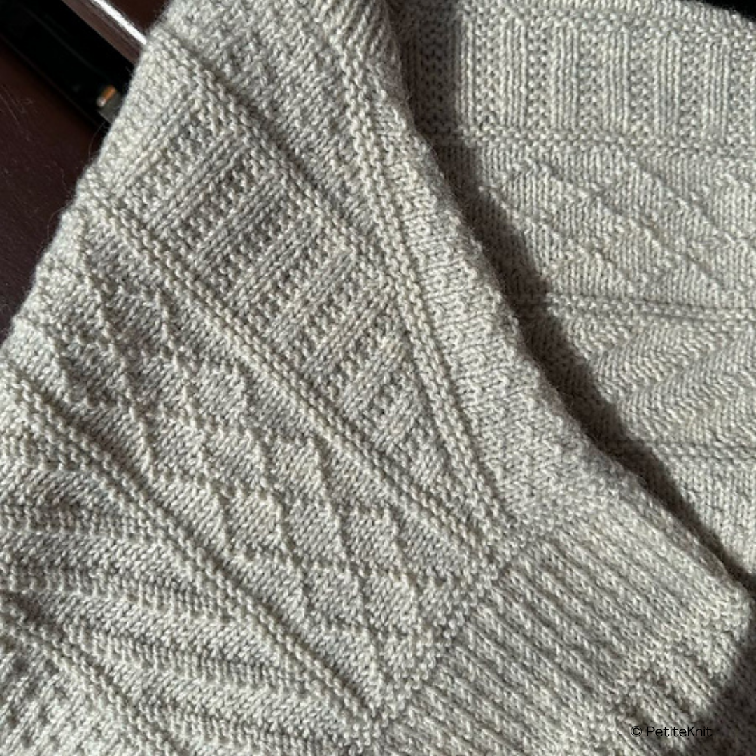 Knit an Classic Textured Sweater