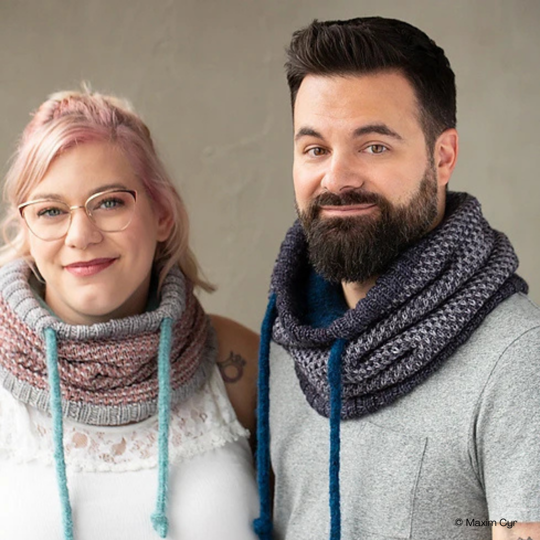 Knit a Cozy Mosaic Cowl