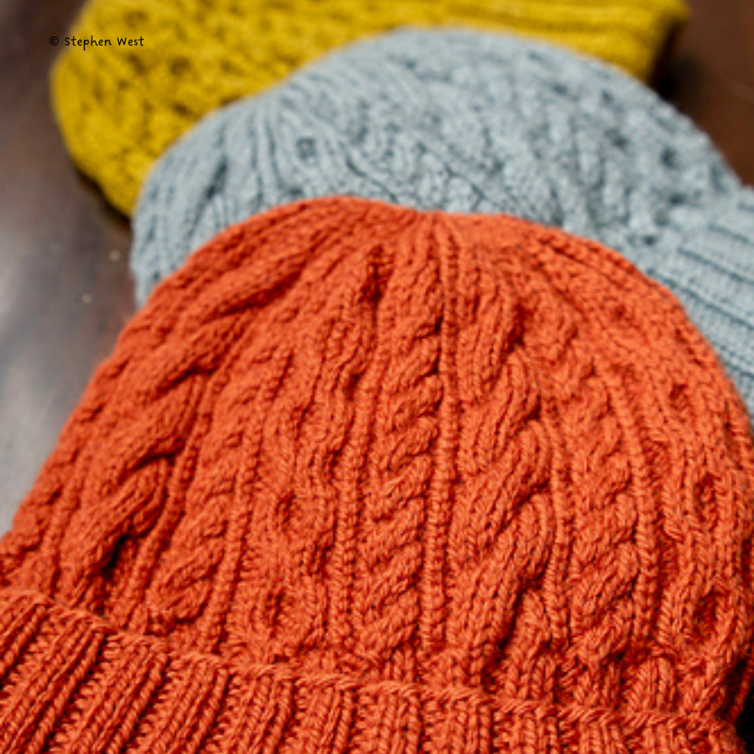 Knit a Cabled Cushy Comfort Hat