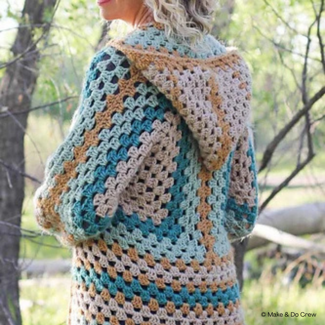 Crochet a Hexagon Cardigan