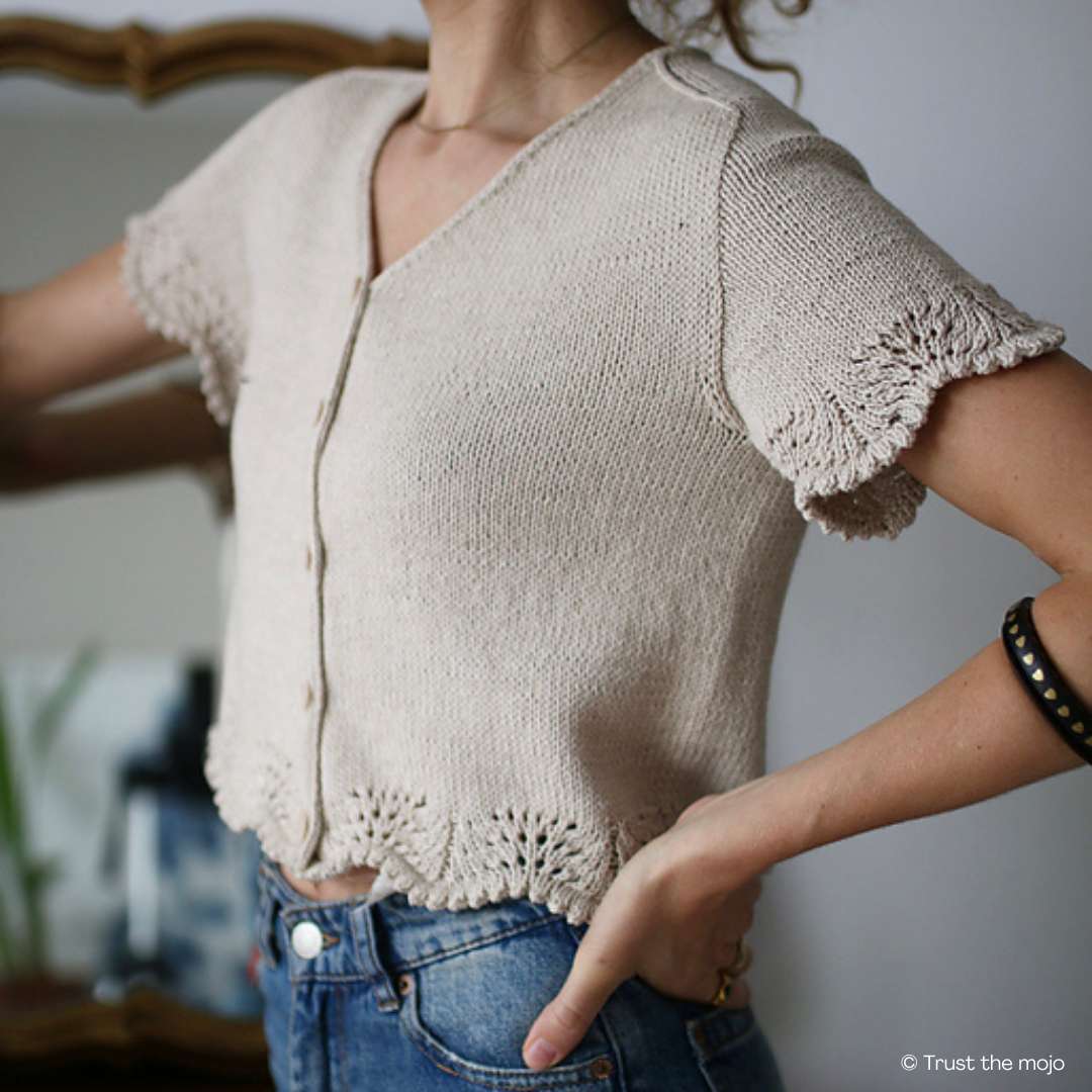 Knit a Lacey Summer Tee