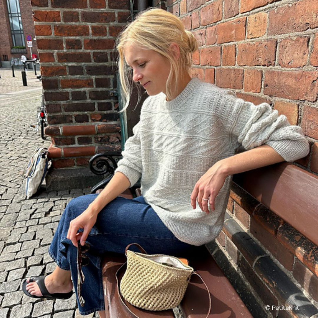 Knit an Classic Textured Sweater