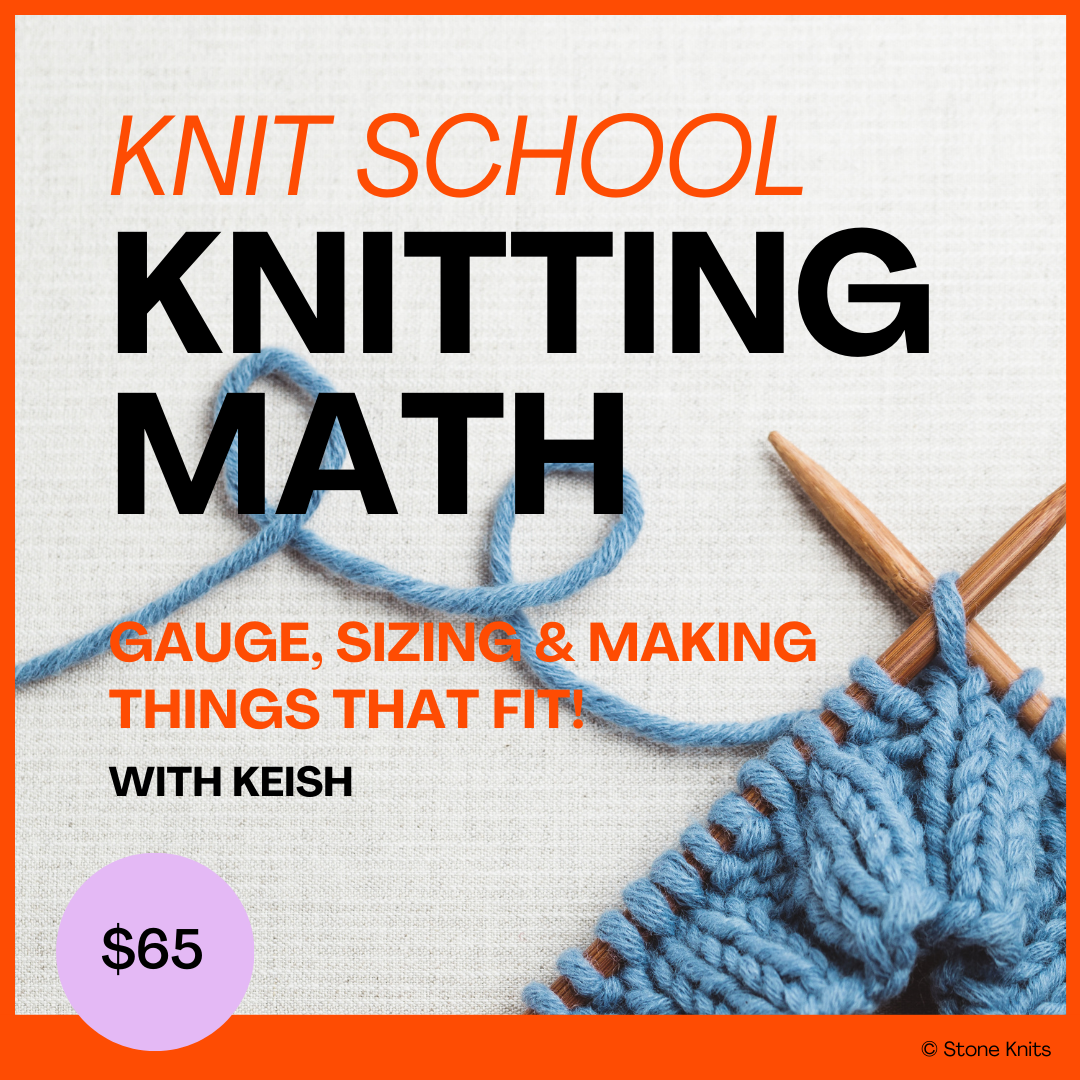 Knitting Math: Get Gauge & Make Knits That Fit!