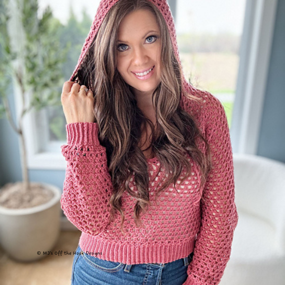 Crochet a Viscountess V-Neck Summer Top