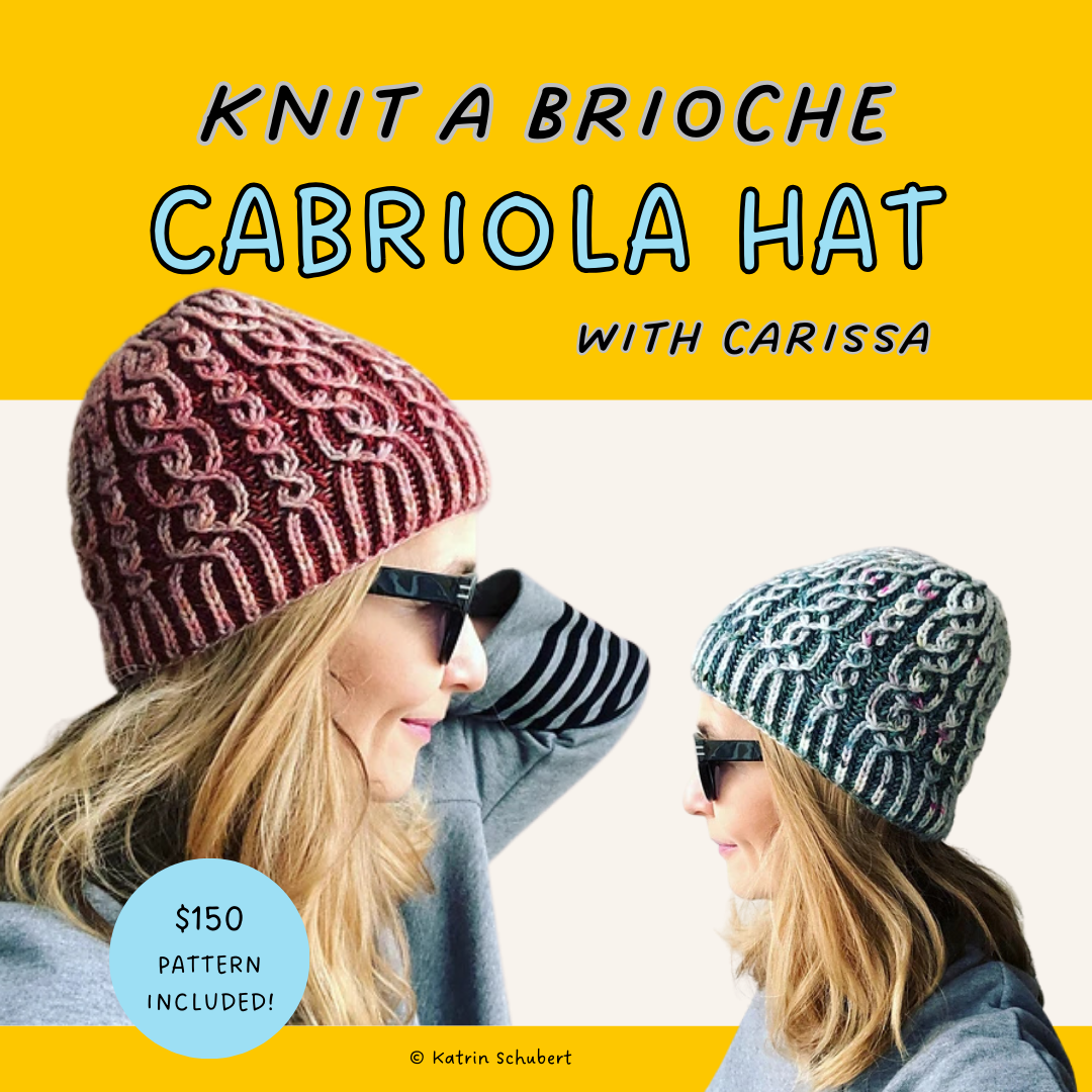 Knit a Brioche Cabriola Hat