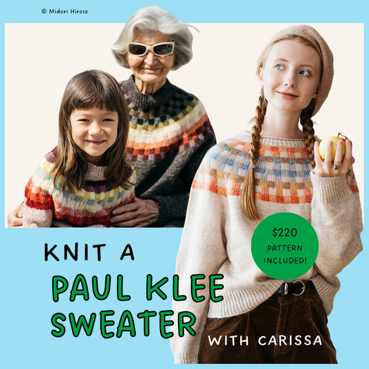 Knit a Colorwork Paul Klee Sweater