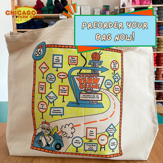 Chicago Yarn Crawl Bag Preorder