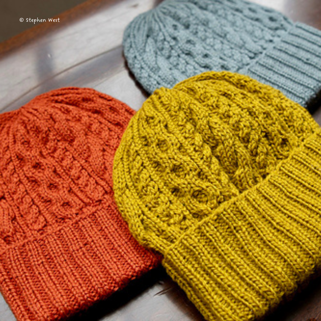 Knit a Cabled Cushy Comfort Hat