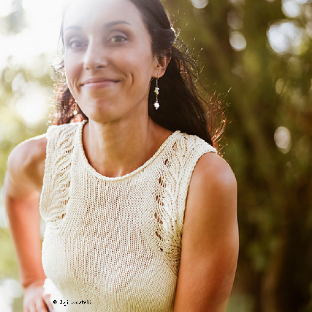 Knit the Lacy Adriata Tank
