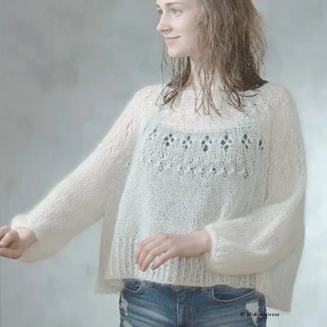 Knit a Customizable Ranunculus Sweater