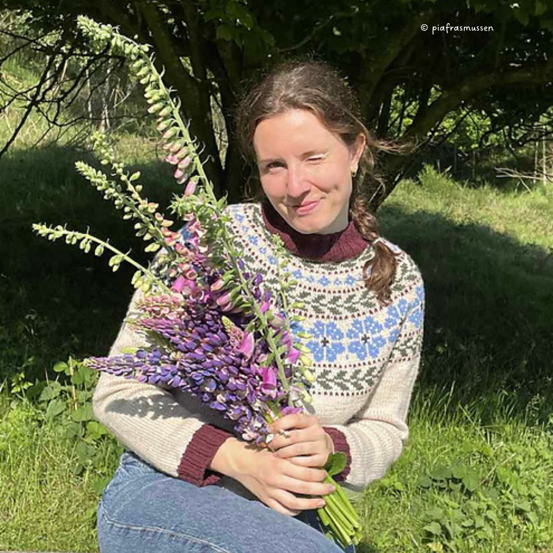 Knit a Colorwork Lumme Sweater