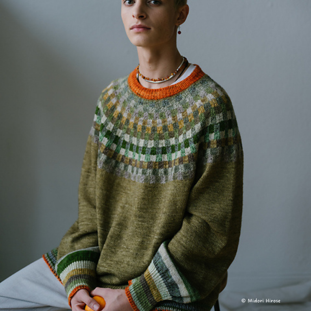 Knit a Colorwork Paul Klee Sweater