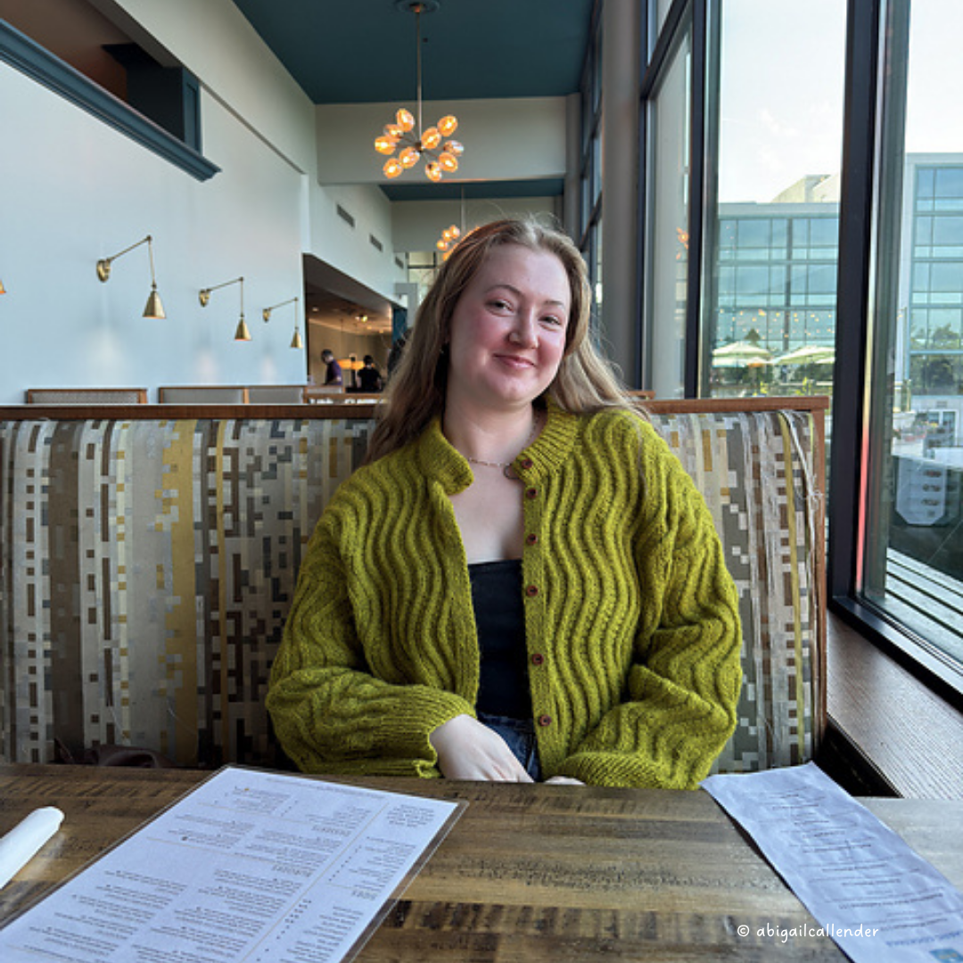 Knit a Cabled Wavelength Cardigan