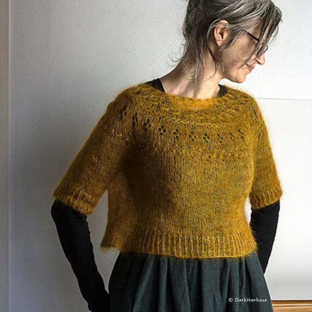 Knit a Customizable Ranunculus Sweater
