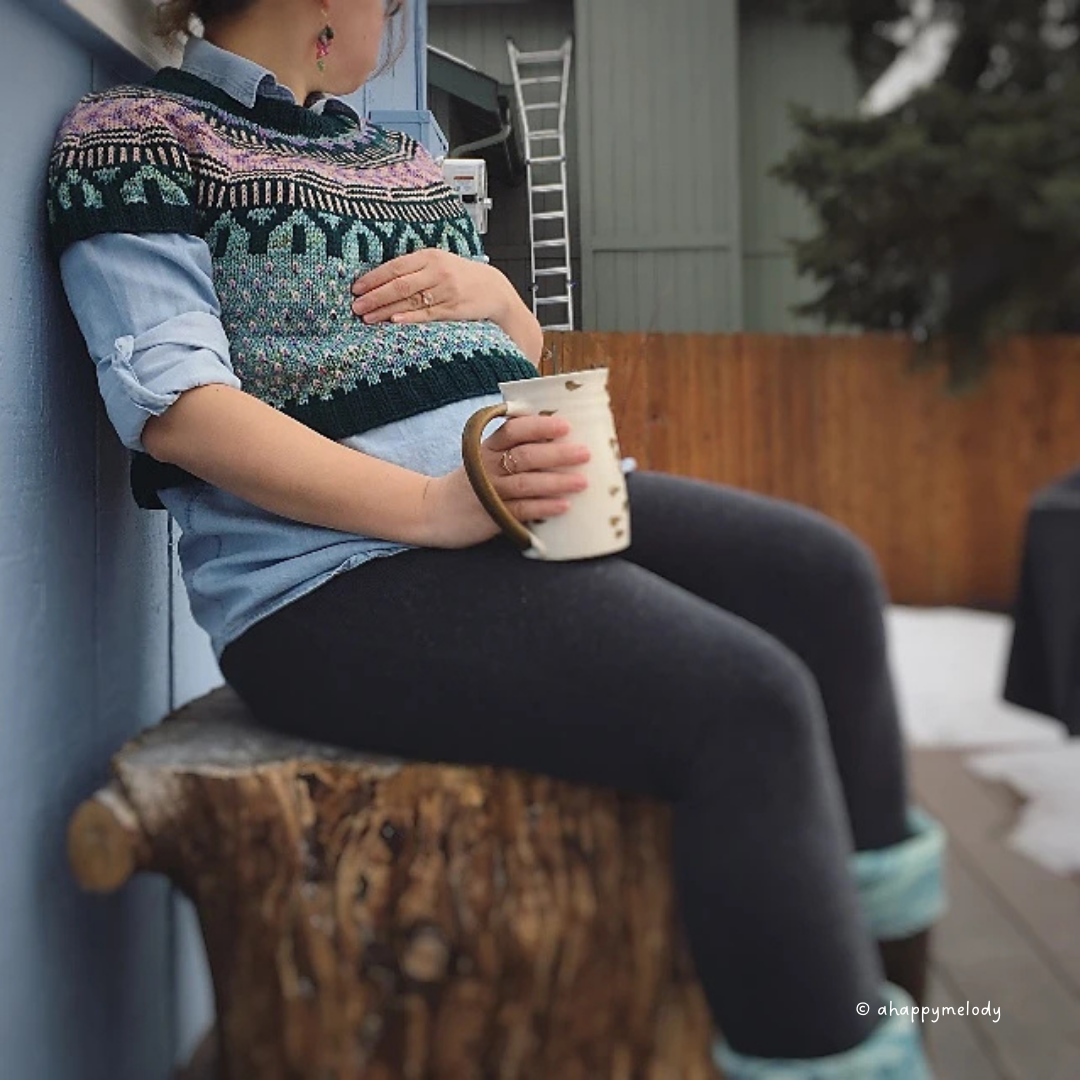 Knit a Colorwork Soldotna Sweater
