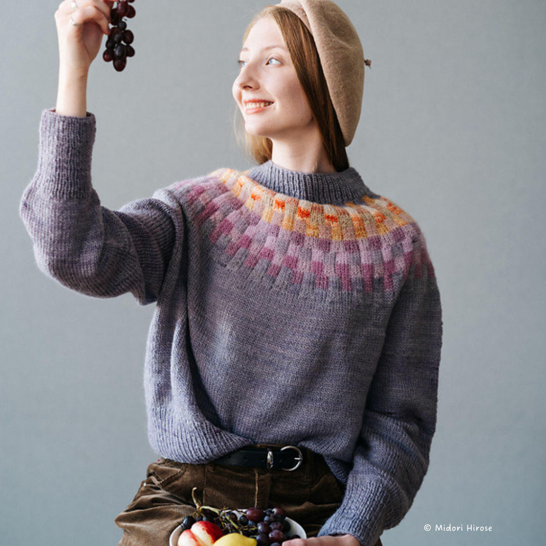 Knit a Colorwork Paul Klee Sweater