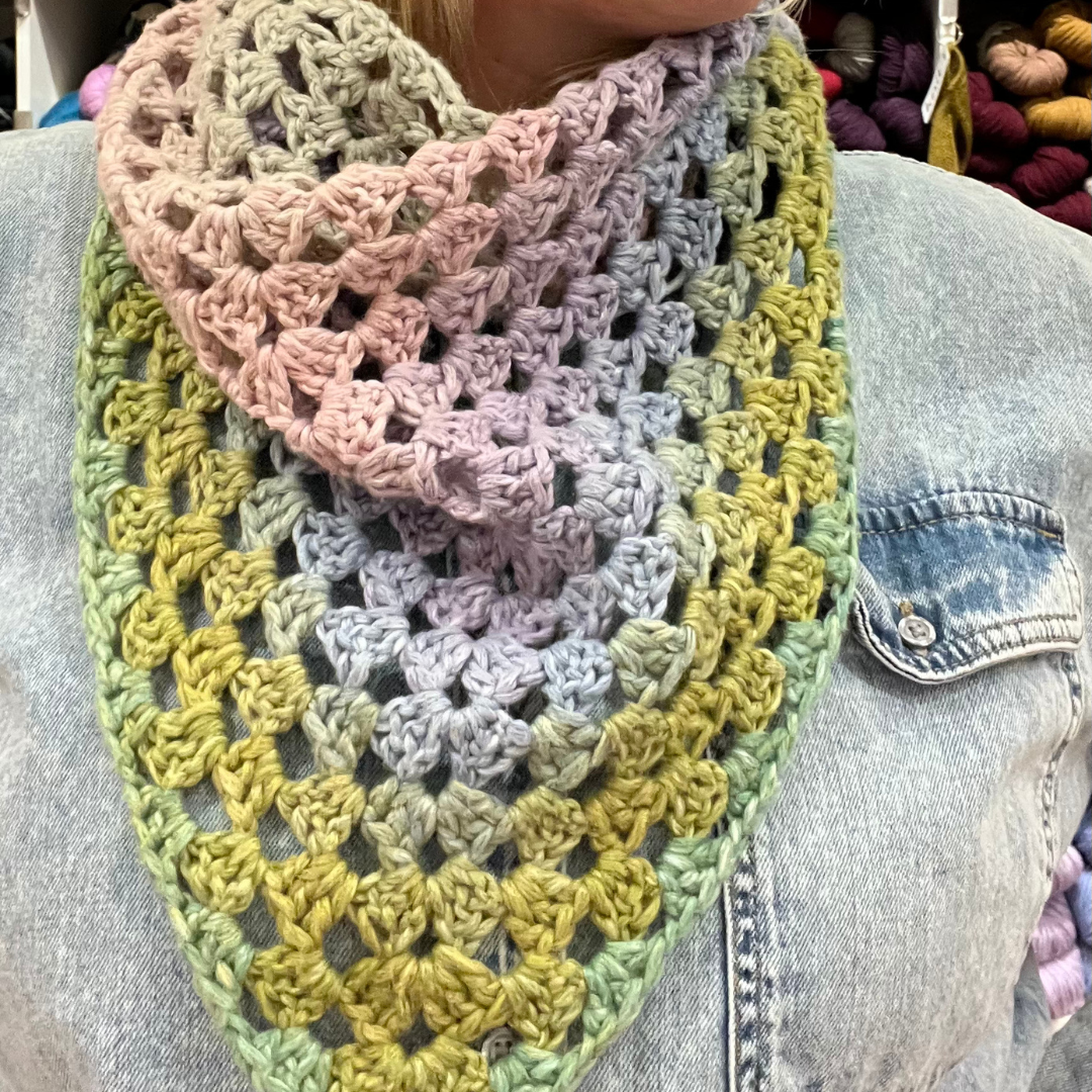 Crochet a Granny Square Shawl