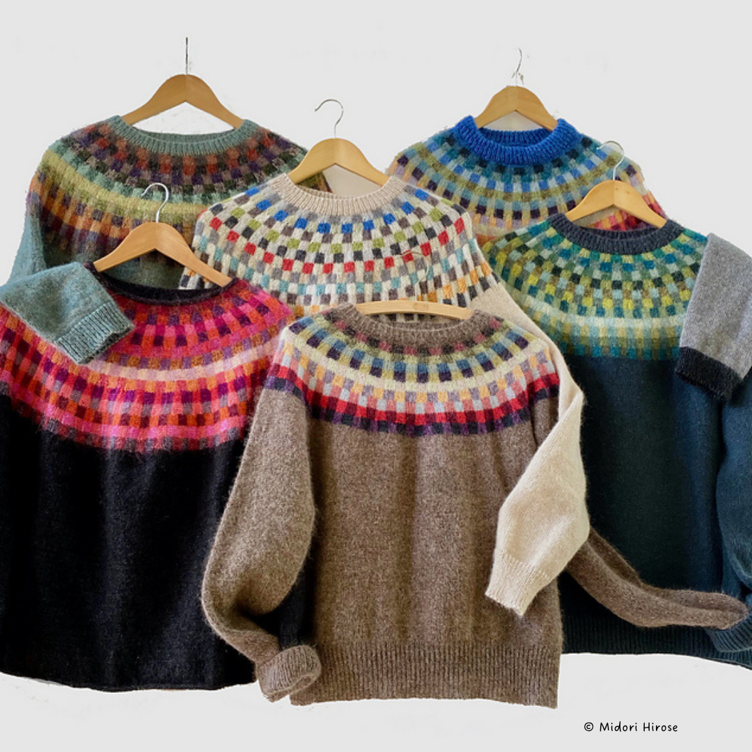 Knit a Colorwork Paul Klee Sweater