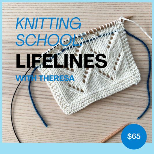 Knit School: Throw Me a Lifeline!